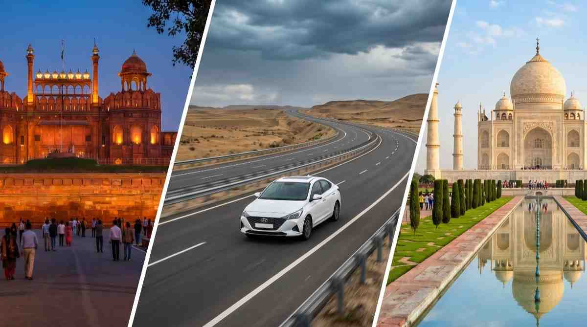 Delhi to Agra Cab