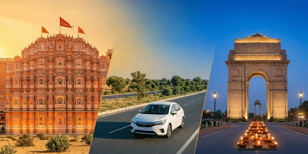 Jaipur to Delhi Cab